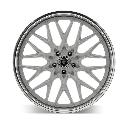 Ridler 661 Wheel – Brushed with Polished Lip