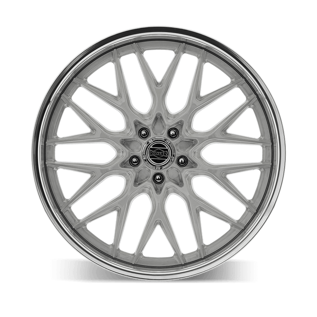 Ridler 661 Wheel – Brushed with Polished Lip