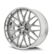 Ridler 661 Wheel – Brushed with Polished Lip