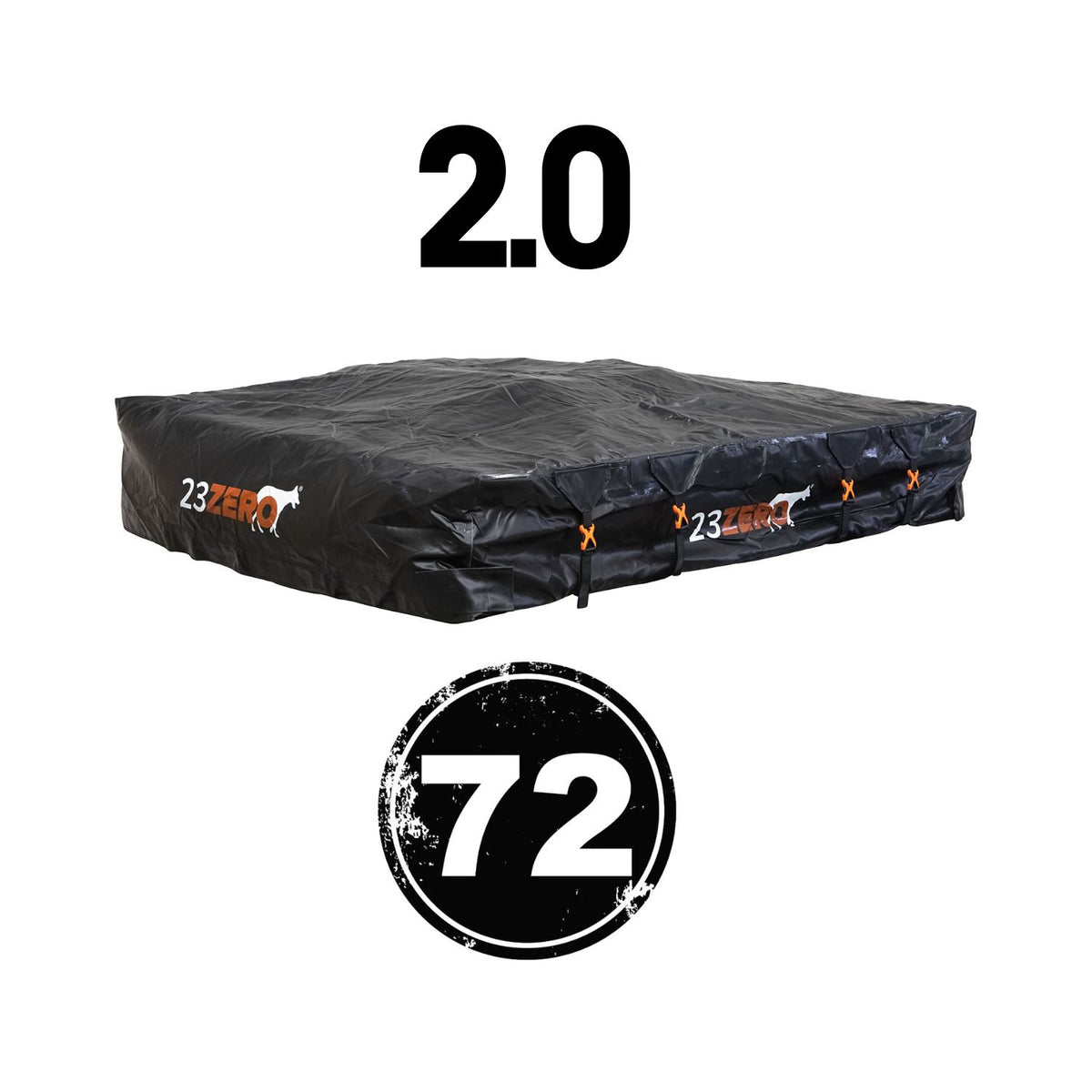 23ZERO Transit Cover for Walkabout 72 Roof Top Tent - Black