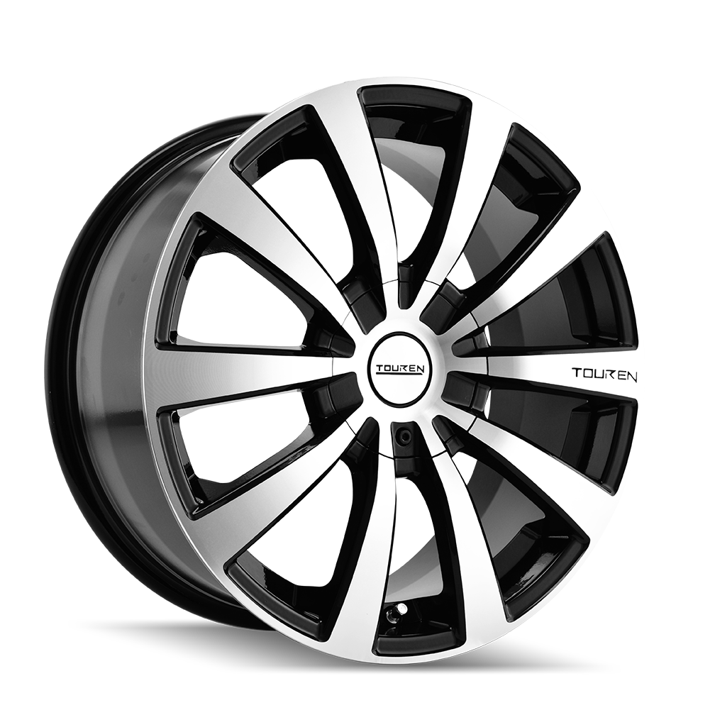 Touren TR3 3130 Wheel – Black / Machined Face