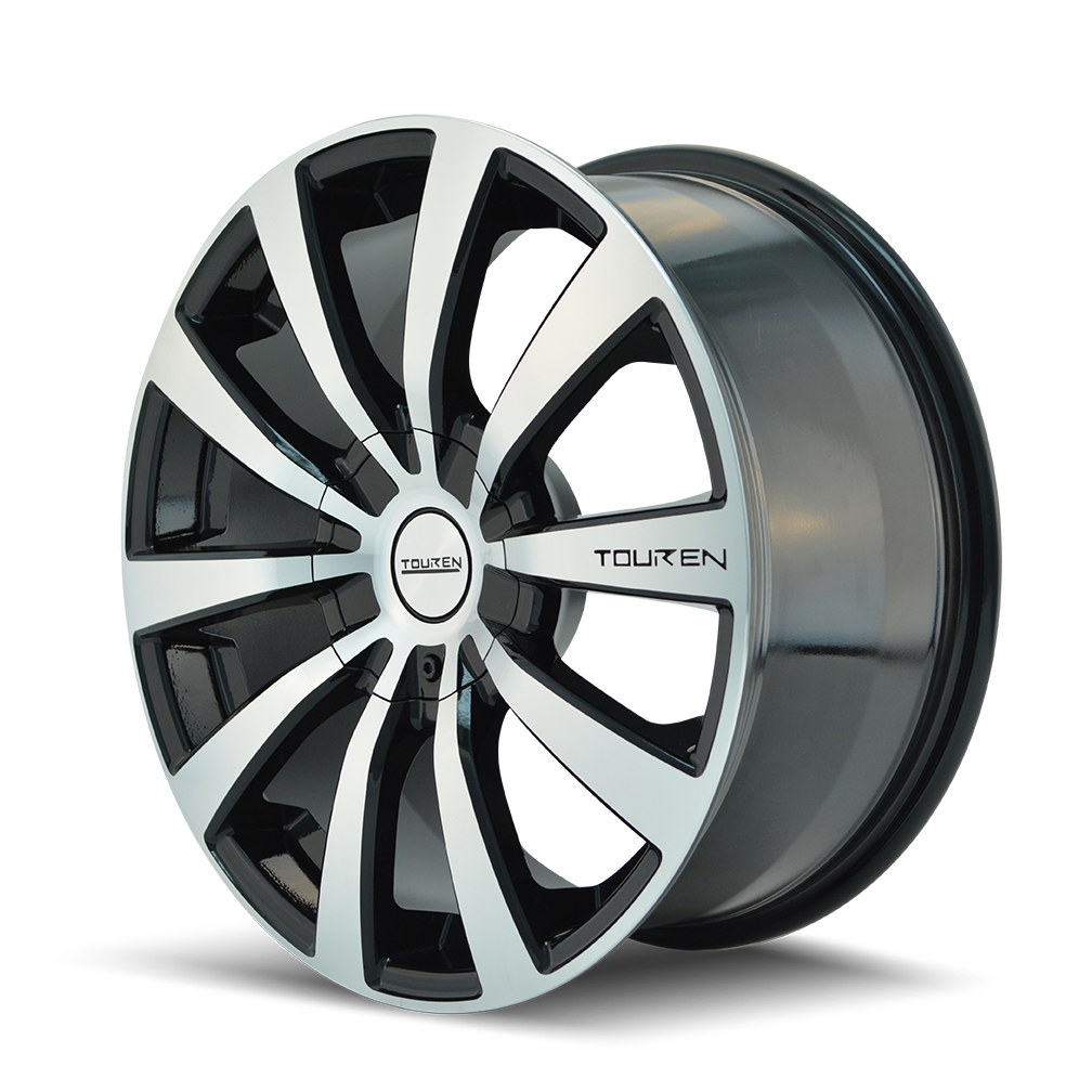 Touren TR3 3130 Wheel – Black / Machined Face