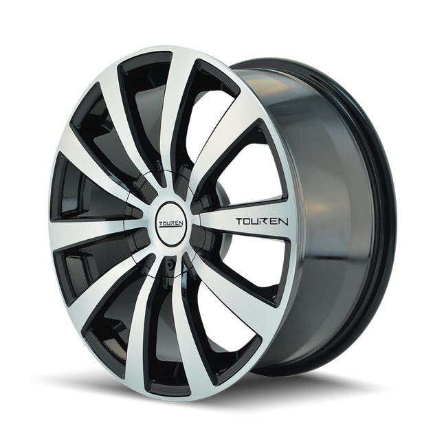 Touren TR3 3130 Wheel – Black / Machined Face
