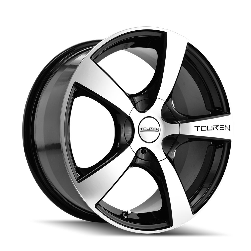 Touren TR9 3190 Wheel – Black / Machined Face