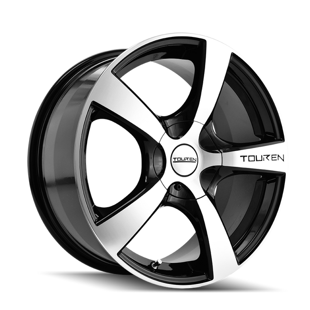 Touren TR9 3190 Wheel – Black / Machined Face