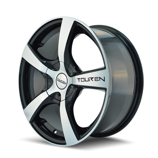 Touren TR9 3190 Wheel – Black / Machined Face