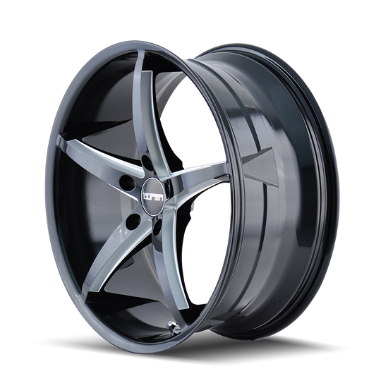 Touren TR70 3270 Wheel – Black / Milled Spokes