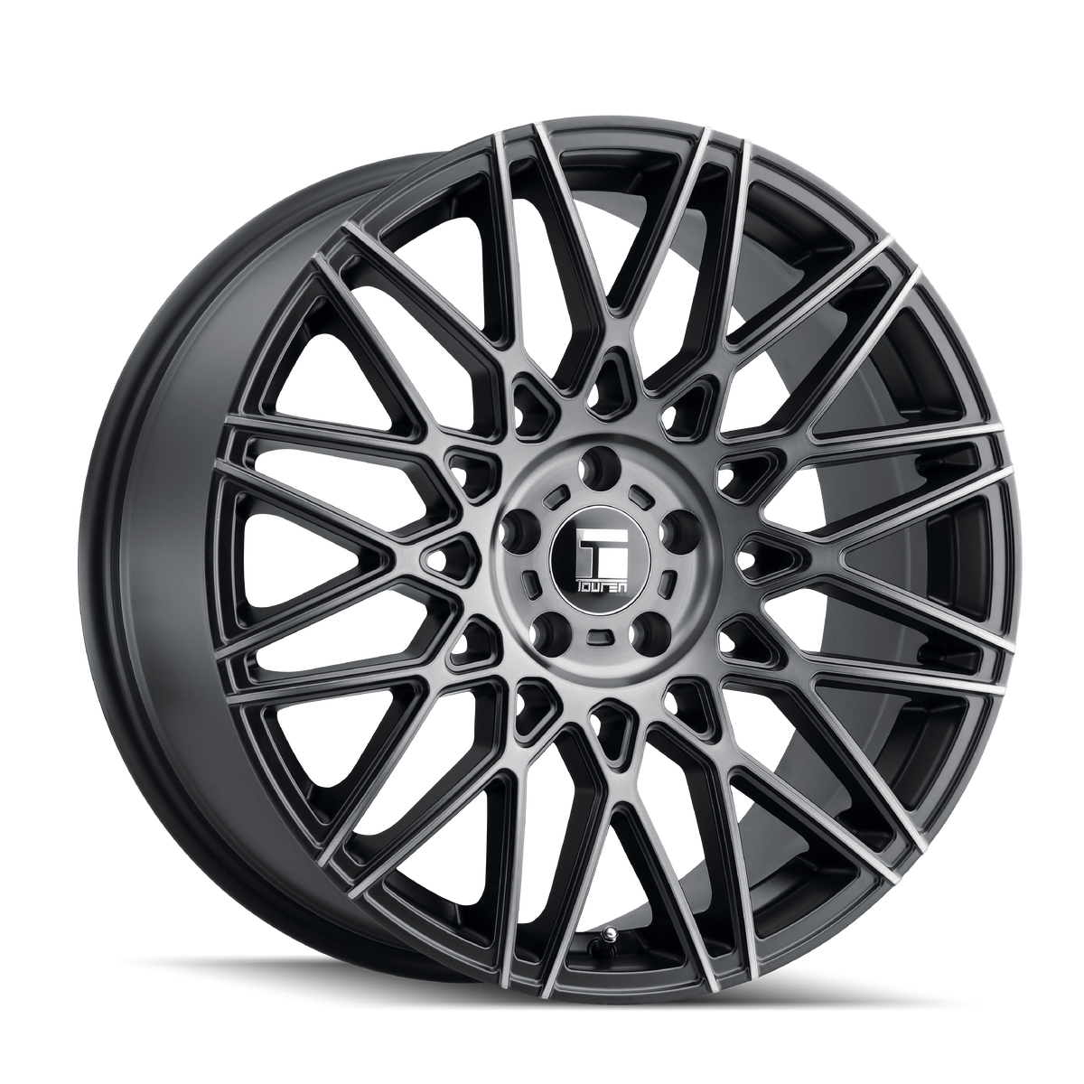 Touren TR78 3278 Wheel – Brushed Black w/ Dark Tint