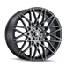 Touren TR78 3278 Wheel – Brushed Black w/ Dark Tint