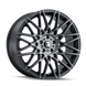 Touren TR78 3278 Wheel – Brushed Black w/ Dark Tint