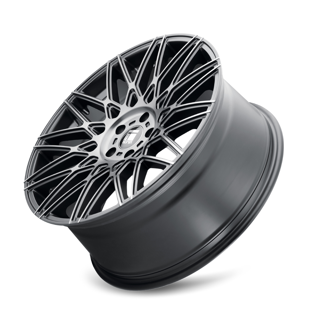 Touren TR78 3278 Wheel – Brushed Black w/ Dark Tint