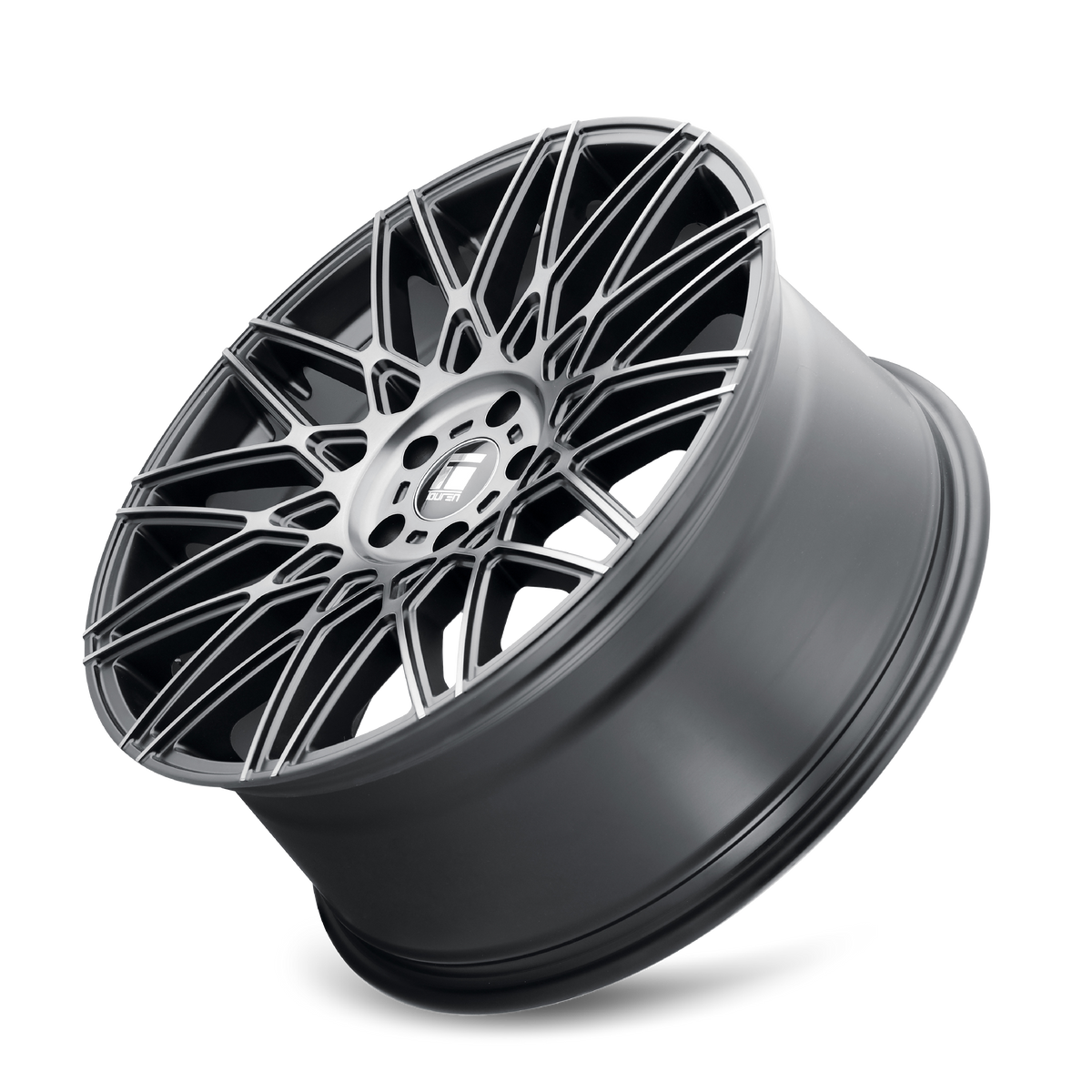 Touren TR78 3278 Wheel – Brushed Black w/ Dark Tint