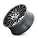 Touren TR78 3278 Wheel – Brushed Black w/ Dark Tint