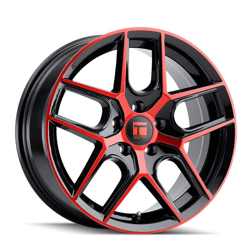 Touren TR79 3279BRT Wheel – Gloss Black with Red Tinted Face