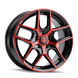 Touren TR79 3279BRT Wheel – Gloss Black with Red Tinted Face