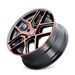 Touren TR79 3279BRT Wheel – Gloss Black with Red Tinted Face