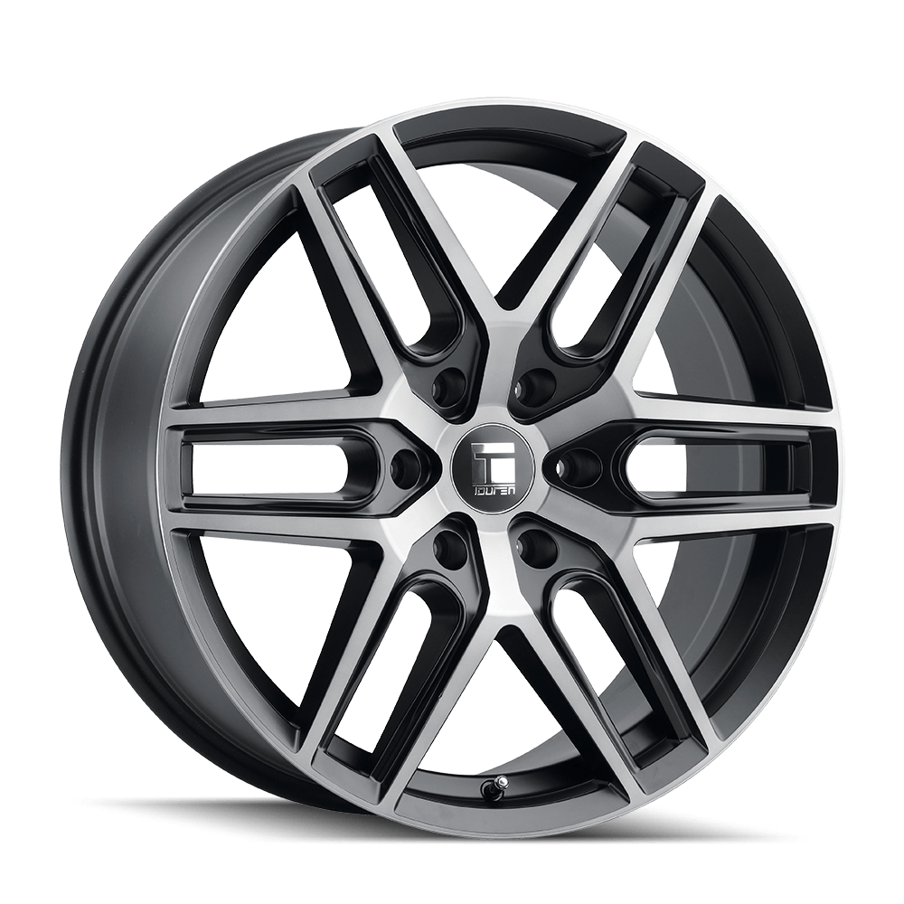 Touren TR91 3291 Wheel (6-Lug) – Brushed Matte Black w/ Dark Tint
