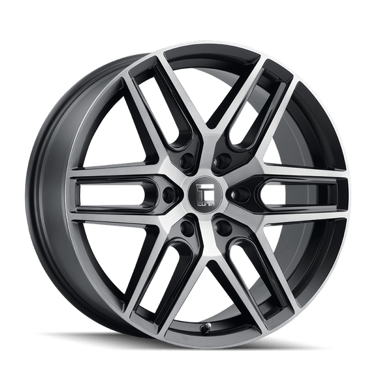 Touren TR91 3291 Wheel (6-Lug) – Brushed Matte Black w/ Dark Tint