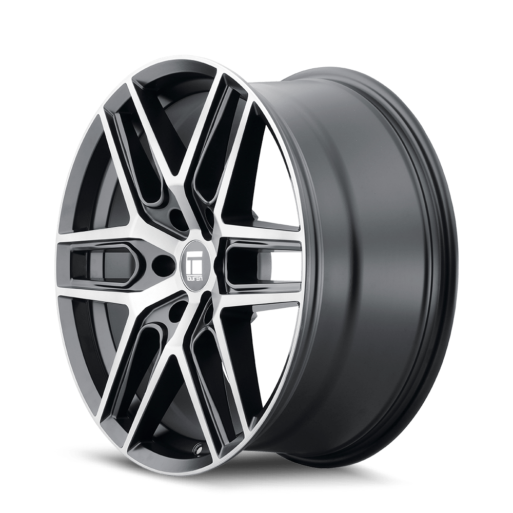 Touren TR91 3291 Wheel (6-Lug) – Brushed Matte Black w/ Dark Tint