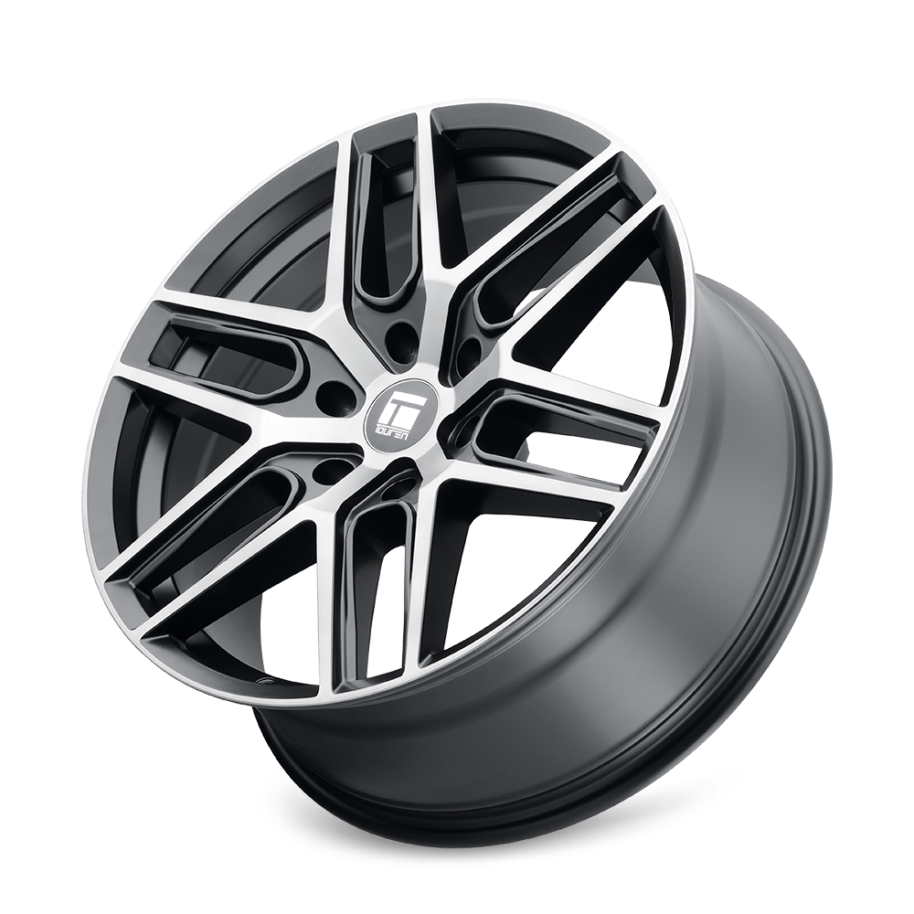 Touren TR91 3291 Wheel (6-Lug) – Brushed Matte Black w/ Dark Tint