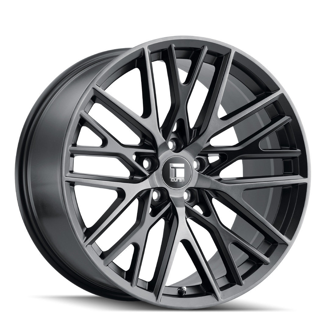 Touren TR91 3291 Wheel (5-Lug) – Brushed Matte Black w/ Dark Tint