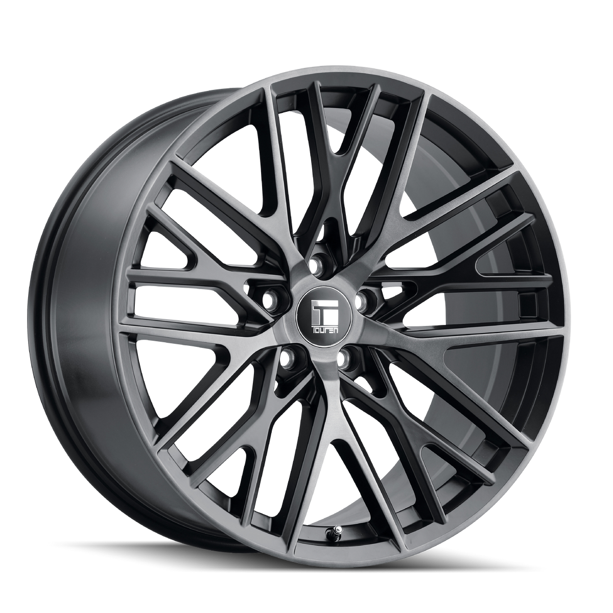 Touren TR91 3291 Wheel (5-Lug) – Brushed Matte Black w/ Dark Tint