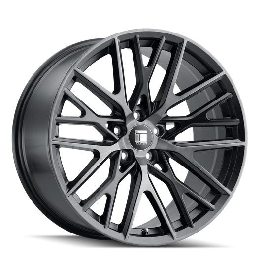 Touren TR91 3291 Wheel (5-Lug) – Brushed Matte Black w/ Dark Tint