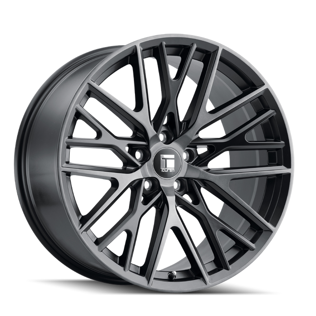 Touren TR91 3291 Wheel (5-Lug) – Brushed Matte Black w/ Dark Tint