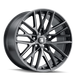 Touren TR91 3291 Wheel (5-Lug) – Brushed Matte Black w/ Dark Tint