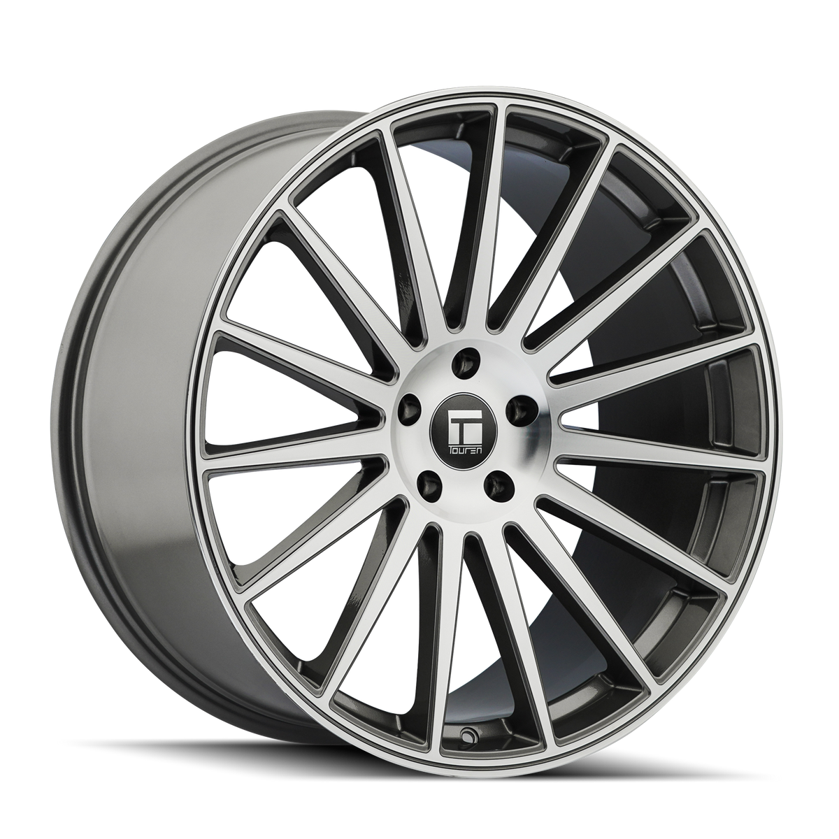 Touren TR92 3292GT Wheel – Gloss Graphite w/ Machined Face