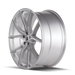Touren TF01 3501 Wheel – Brushed Silver Gloss