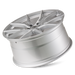 Touren TF01 3501 Wheel – Brushed Silver Gloss