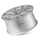 Touren TF01 3501 Wheel – Brushed Silver Gloss