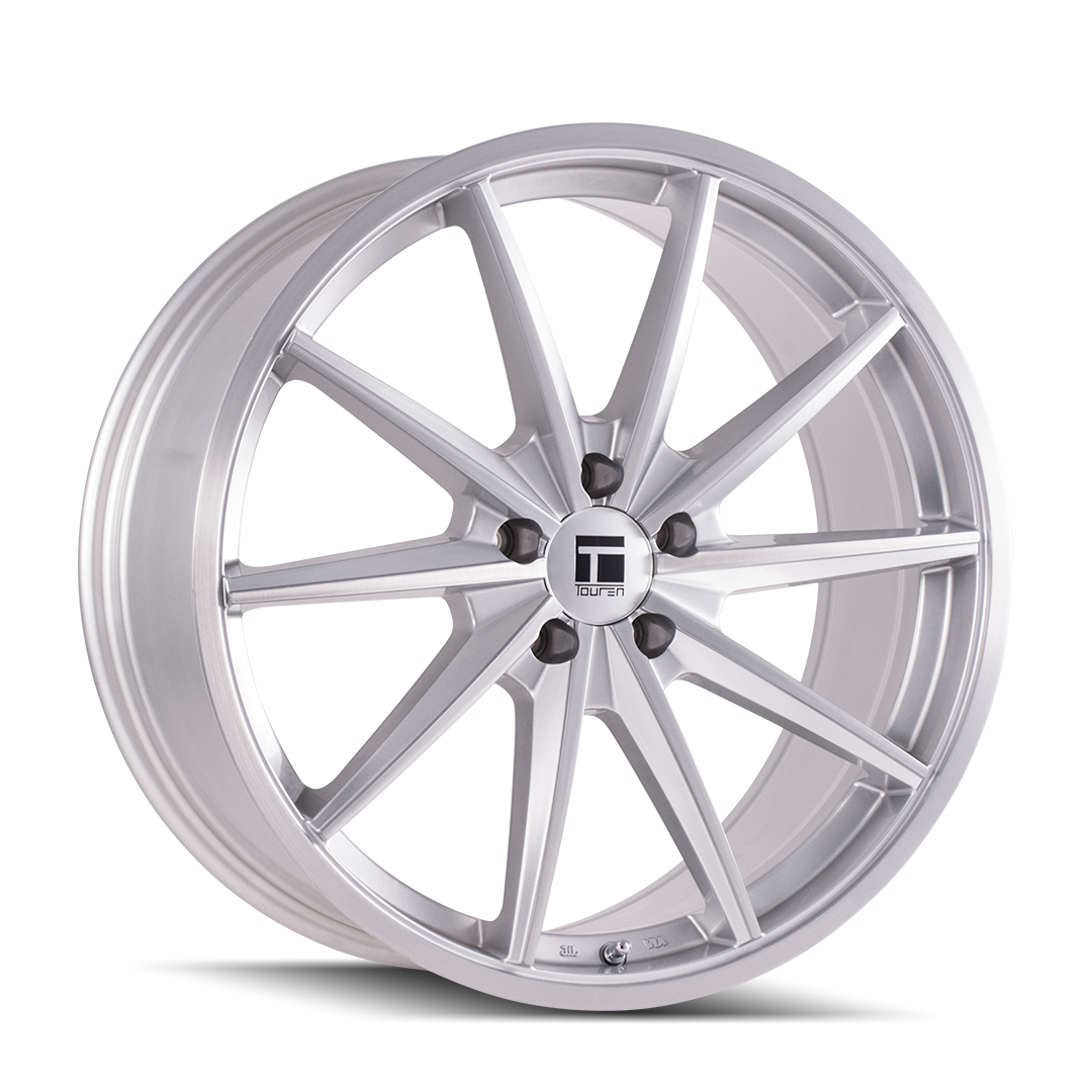 Touren TF02 3502 Wheel – Brushed Silver Gloss