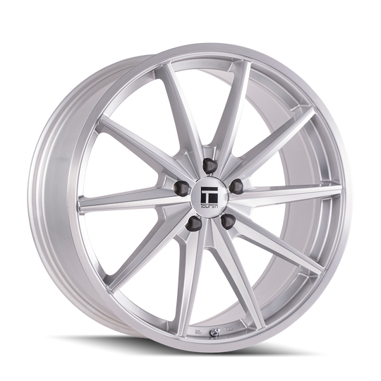 Touren TF02 3502 Wheel – Brushed Silver Gloss