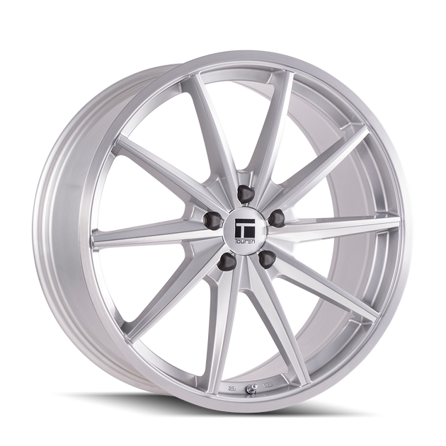 Touren TF02 3502 Wheel – Brushed Silver Gloss
