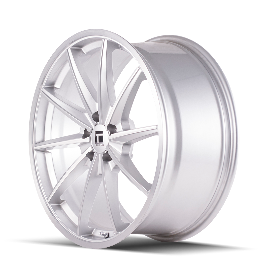 Touren TF02 3502 Wheel – Brushed Silver Gloss