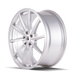 Touren TF02 3502 Wheel – Brushed Silver Gloss