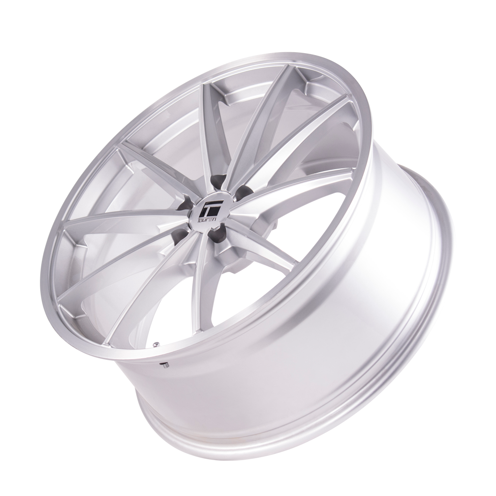 Touren TF02 3502 Wheel – Brushed Silver Gloss