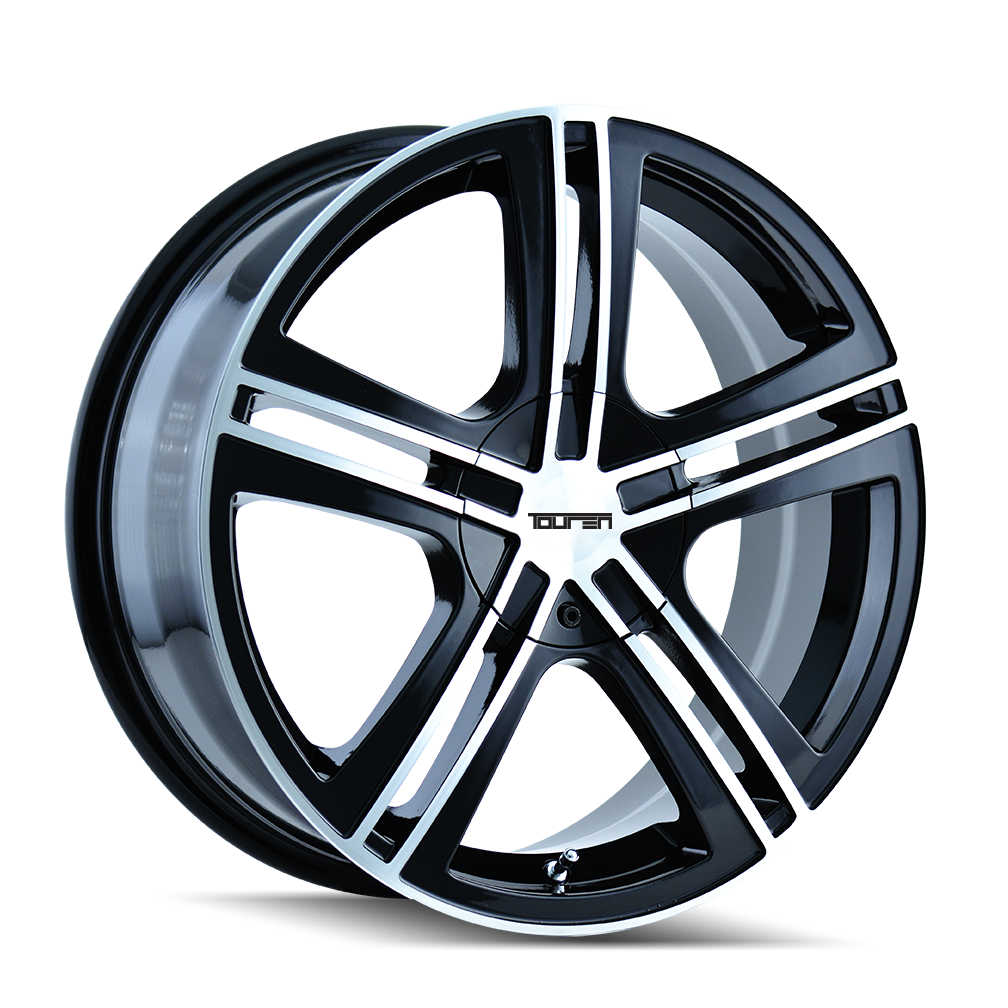 Touren TR62 3262 Wheel – Black w/ Machined Face