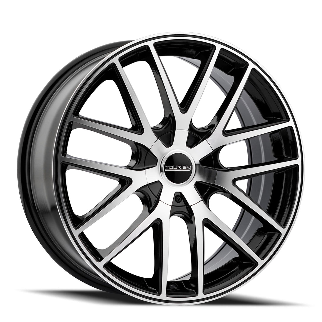 Touren TR60 3260 Wheel – Black / Machined Face & Ring