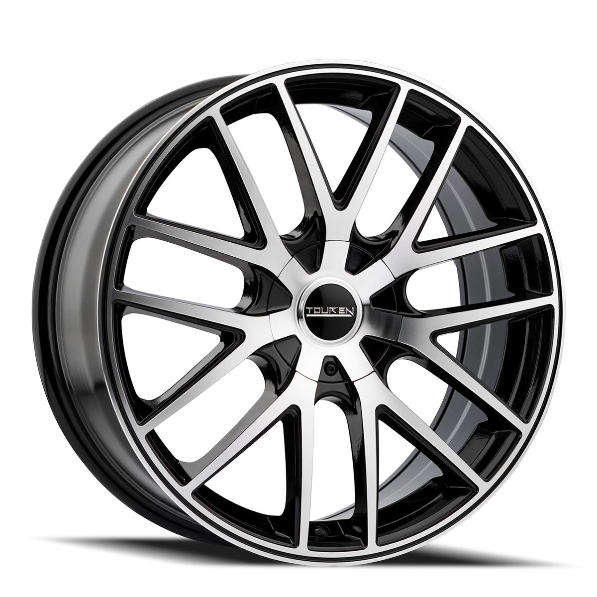Touren TR60 3260 Wheel – Black / Machined Face & Ring