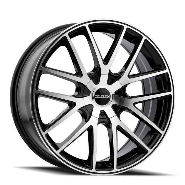 Touren TR60 3260 Wheel – Black / Machined Face & Ring
