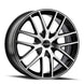 Touren TR60 3260 Wheel – Black / Machined Face & Ring