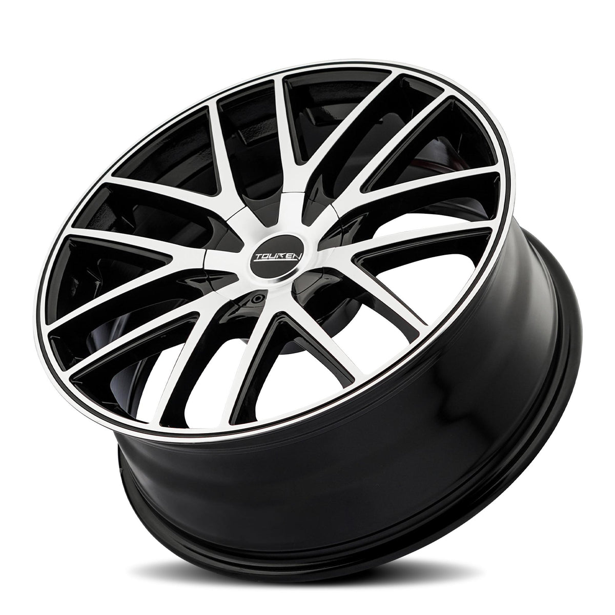 Touren TR60 3260 Wheel – Black / Machined Face & Ring