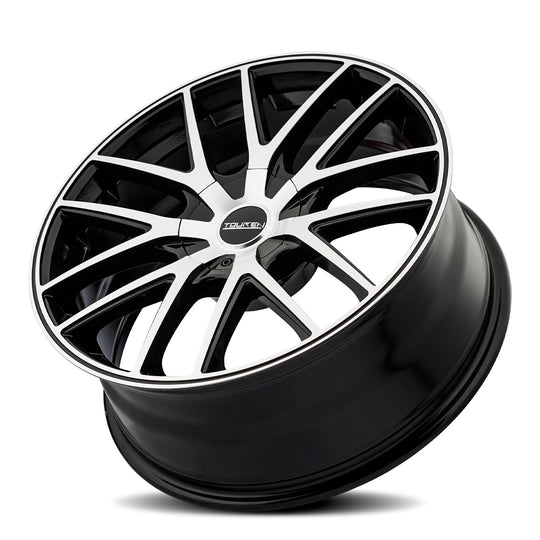 Touren TR60 3260 Wheel – Black / Machined Face & Ring