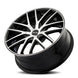 Touren TR60 3260 Wheel – Black / Machined Face & Ring