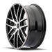 Touren TR60 3260 Wheel – Black / Machined Face & Ring