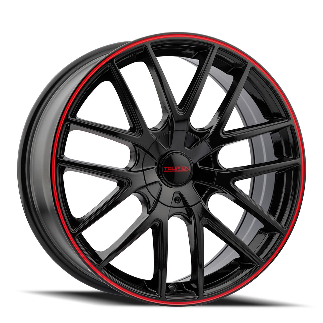 Touren TR60 3260 Wheel – Black / Red Ring