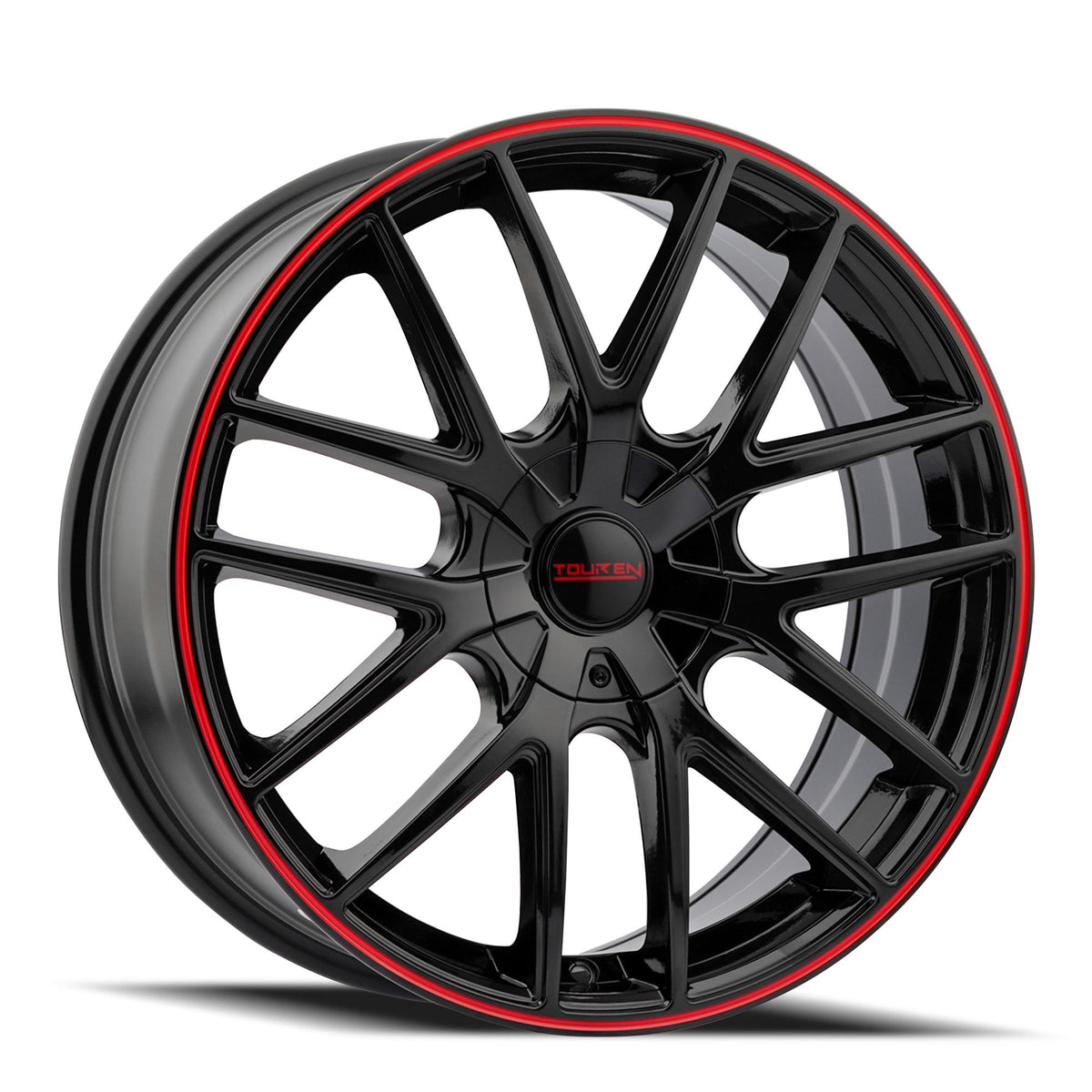Touren TR60 3260 Wheel – Black / Red Ring